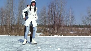 Outdoors fun added to indoors fucking with cute Russian GF Susan G